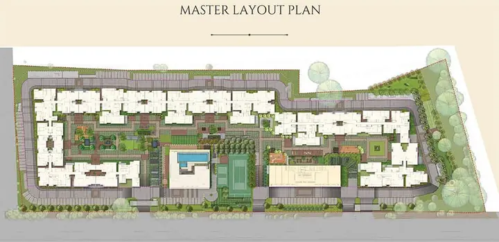 Godrej Aveline master plan layout